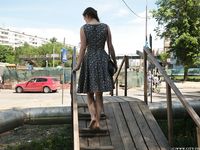 Feet - Valya A - 2016-02-28 A girl with plaited hair