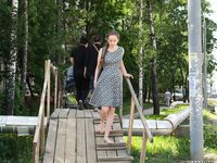 Feet - Valya A - 2016-02-28 A girl with plaited hair