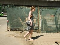 Feet - Valya A - 2016-02-28 A girl with plaited hair