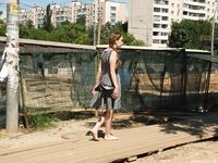 Feet - Valya A - 2016-02-28 A girl with plaited hair