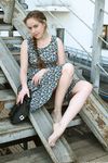 Feet - Valya A - 2016-02-28 A girl with plaited hair