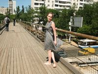 Feet - Valya A - 2016-02-28 A girl with plaited hair