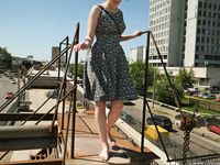 Feet - Valya A - 2016-02-28 A girl with plaited hair