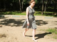 Feet - Valya A - 2016-02-28 A girl with plaited hair