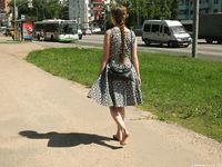 Feet - Valya A - 2016-02-28 A girl with plaited hair