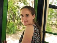 Feet - Valya A - 2016-02-28 A girl with plaited hair