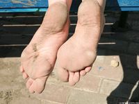 Feet - Valya A - 2016-02-28 A girl with plaited hair