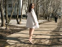 Feet - Vera - 2018-03-31 A spring barefoot stroll