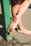 Feet - Vera - 2018-03-31 A spring barefoot stroll