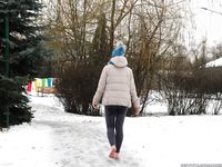 Feet - Victoria A - 2015-06-10 The first time on snow