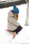 Feet - Victoria A - 2015-06-10 The first time on snow