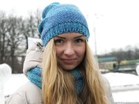 Feet - Victoria A - 2015-06-10 The first time on snow