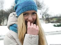 Feet - Victoria A - 2015-06-10 The first time on snow