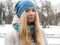 Feet - Victoria A - 2015-06-10 The first time on snow