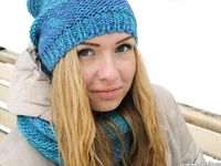 Feet - Victoria A - 2015-06-10 The first time on snow