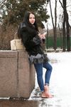 Feet - Victoria B - 2016-07-29 Barefoot in the snowy street