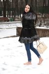Feet - Victoria B - 2016-07-29 Barefoot in the snowy street