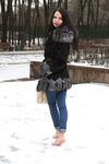 Feet - Victoria B - 2016-07-29 Barefoot in the snowy street