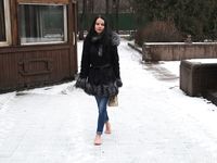 Feet - Victoria B - 2016-07-29 Barefoot in the snowy street