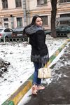 Feet - Victoria B - 2016-07-29 Barefoot in the snowy street
