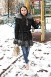 Feet - Victoria B - 2016-07-29 Barefoot in the snowy street