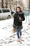 Feet - Victoria B - 2016-07-29 Barefoot in the snowy street