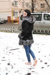Feet - Victoria B - 2016-07-29 Barefoot in the snowy street