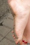 Feet - Vika - 2012-04-25 The first barefoot walk in 2012