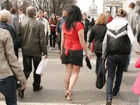 Feet - Vika - 2012-04-25 The first barefoot walk in 2012