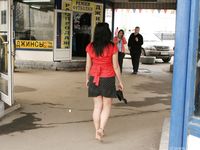 Feet - Vika - 2012-04-25 The first barefoot walk in 2012