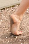 Feet - Vika - 2012-04-25 The first barefoot walk in 2012
