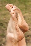 Feet - Vika - 2012-04-25 The first barefoot walk in 2012