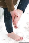 Feet - Yana - 2011-08-11 Snow and ice