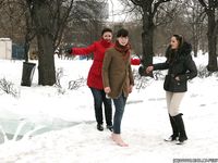 Feet - Yana - 2011-08-11 Snow and ice