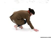 Feet - Yana - 2011-08-11 Snow and ice