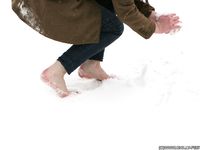 Feet - Yana - 2011-08-11 Snow and ice