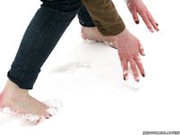 Feet - Yana - 2011-08-11 Snow and ice