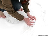 Feet - Yana - 2011-08-11 Snow and ice