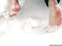 Feet - Yana - 2011-08-11 Snow and ice
