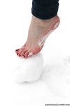 Feet - Yana - 2011-08-11 Snow and ice