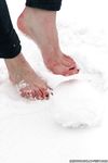 Feet - Yana - 2011-08-11 Snow and ice