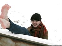 Feet - Yana - 2011-08-11 Snow and ice