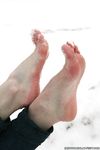 Feet - Yana - 2011-08-11 Snow and ice