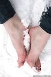 Feet - Yana - 2011-08-11 Snow and ice