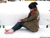 Feet - Yana - 2011-08-11 Snow and ice