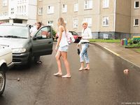 Feet - Zoya + Lana + Marisha - 2008-05-15 Barefoot ladies from Belarus