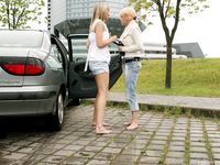 Feet - Zoya + Lana + Marisha - 2008-05-15 Barefoot ladies from Belarus