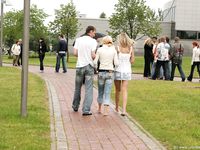 Feet - Zoya + Lana + Marisha - 2008-05-15 Barefoot ladies from Belarus