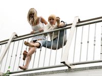 Feet - Zoya + Lana + Marisha - 2008-05-15 Barefoot ladies from Belarus