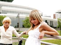 Feet - Zoya + Lana + Marisha - 2008-05-15 Barefoot ladies from Belarus